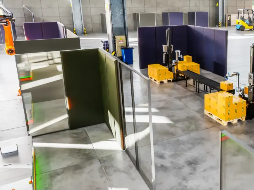 SMART-Wall — ścianka akustyczna w przestrzeni