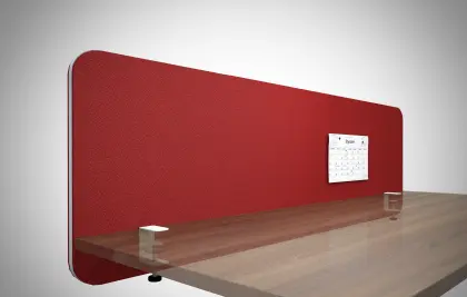SEAL Trennwand Montage — Klemmhalterungen ohne Bohren am Tisch, schnelle Installation