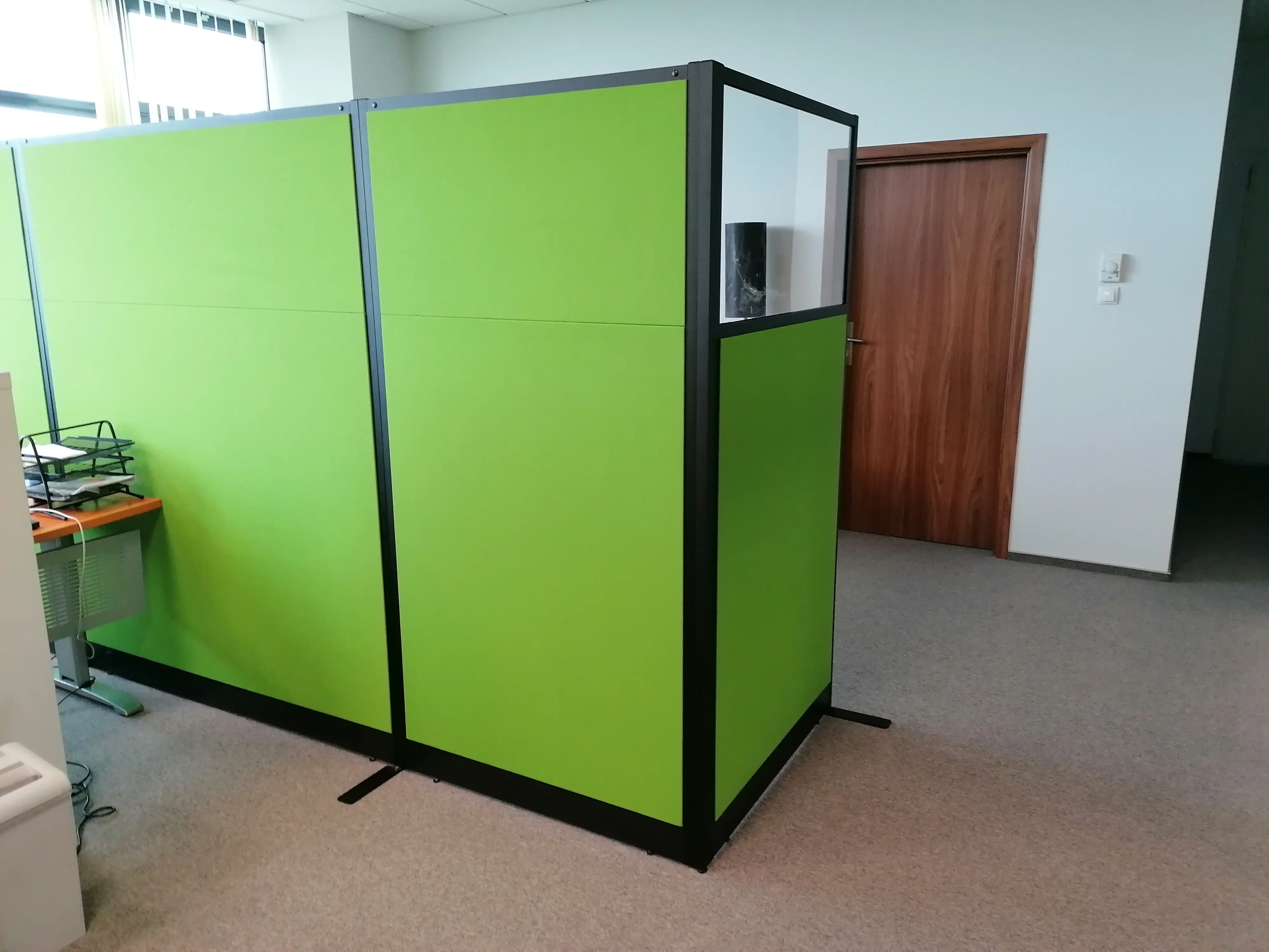 Modulare System 20 Trennwände zur Büroraumorganisation — 20 mm Aluminiumprofile